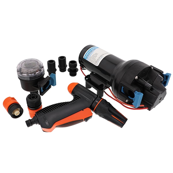 Jabsco Jabsco HotShot HD6 Heavy Duty Washdown Pump - 12V - 6 GPM - 70 PSI P601J-219N-3A - main
